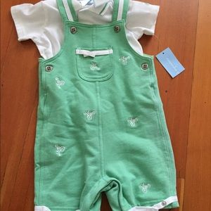 NWT First Impressions spring romper set